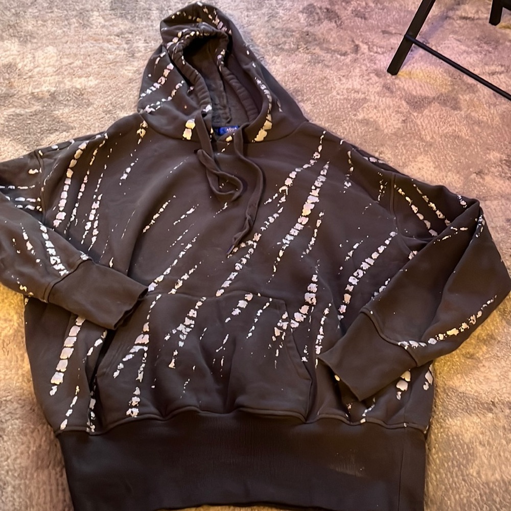 Aqua hoodie
